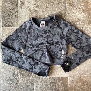 Gymshark camo seamless adapt long sleeve